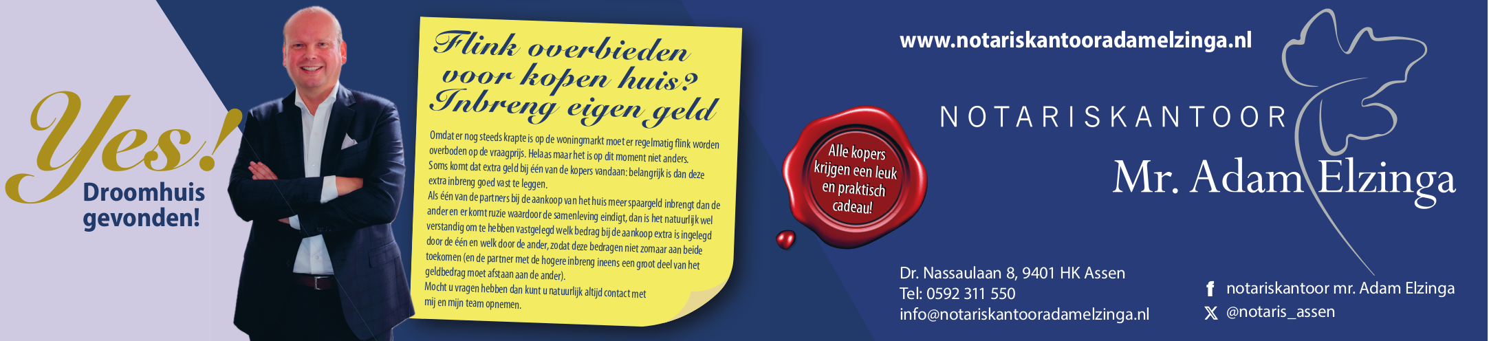 Huis kopen - Notaris Adam Elzinga